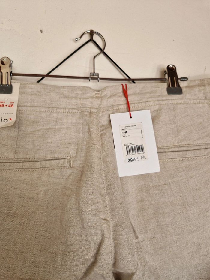 Pantalon blanc celio - photo numéro 3