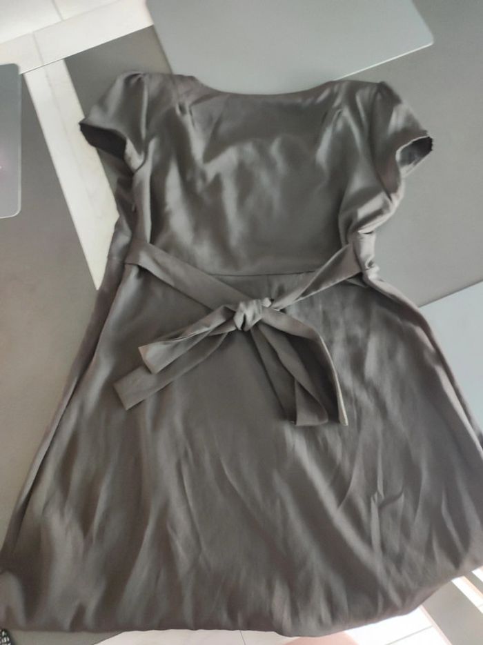 Robe marron camaïeu taille 44 - photo numéro 4