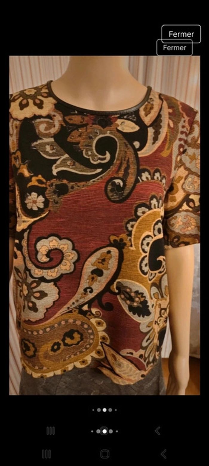 Jolie Blouse la fée maraboutée t 36 parfait état - photo numéro 3