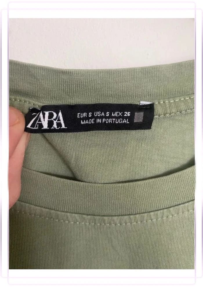 T-shirt 🦁 Taille 36 - Zara - photo numéro 2