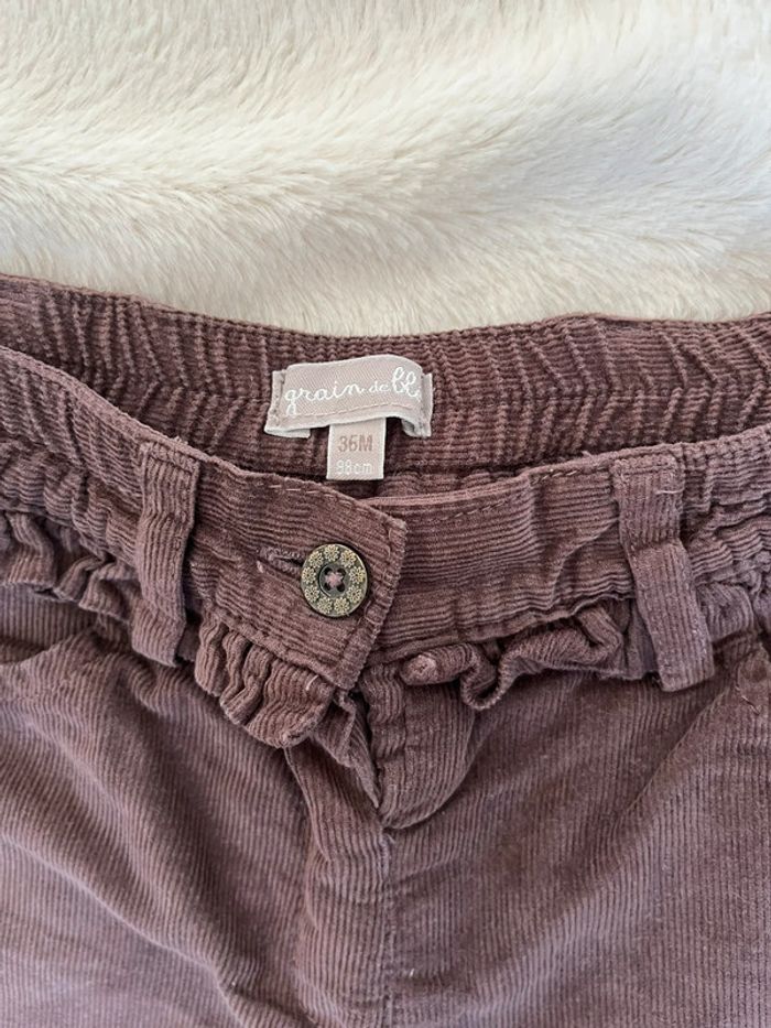 Pantalon velours - photo numéro 2