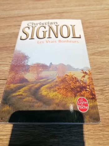 Livre les vrais bonheurs