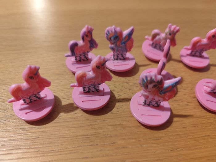 Lot petits jouets licornes poneys chevaux collection 22 pièces - photo numéro 3