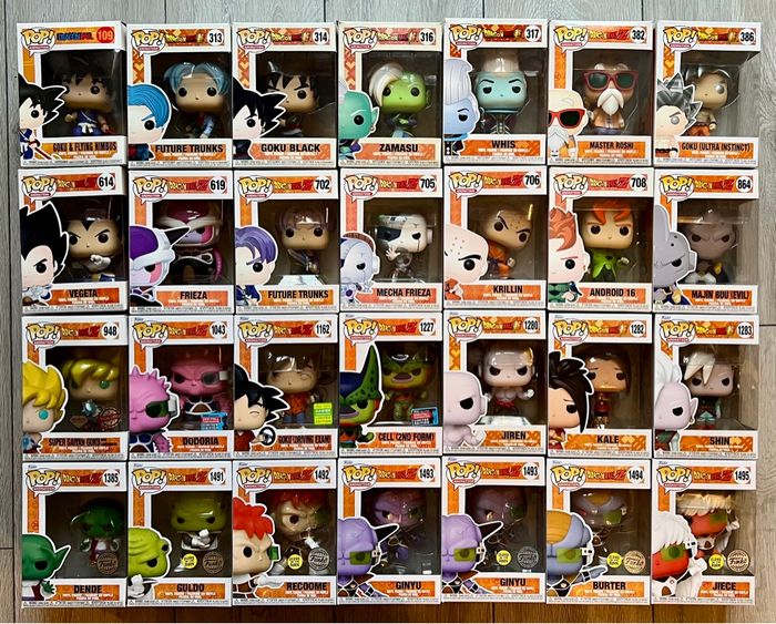 Lot de pop Manga Animé Dragonball