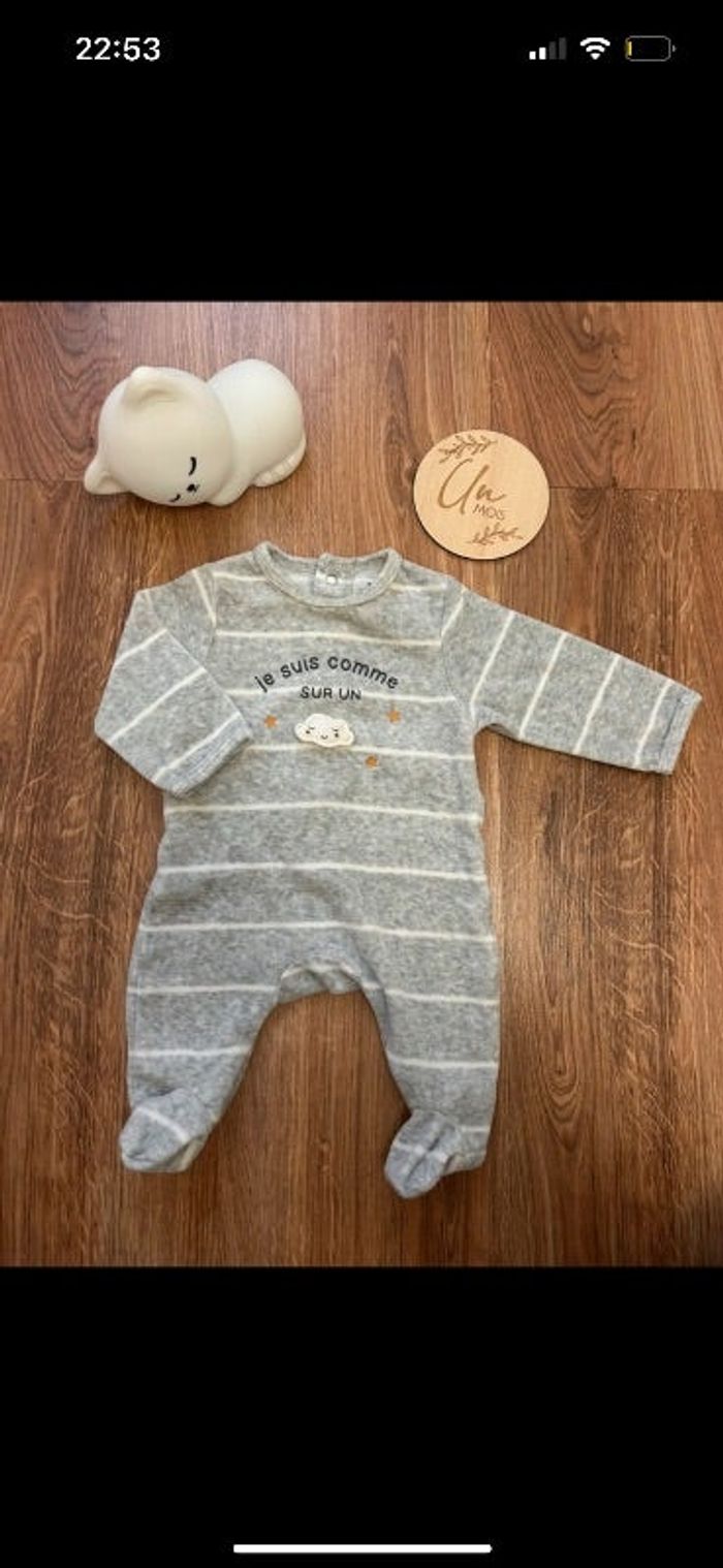 Pyjama velours
