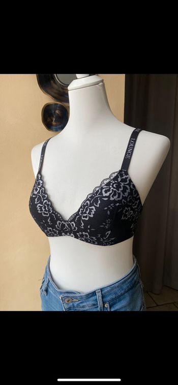 Soutien gorge noir sans armature Lounge 85D