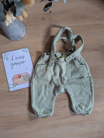 Salopette pantalon Tape à l'oeil 6 mois