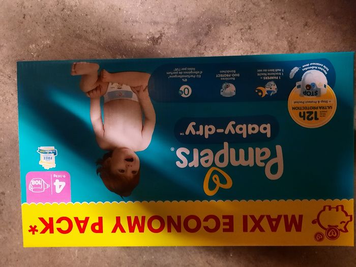 Pampers taille 4
