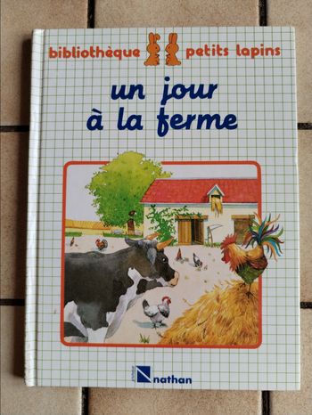 Livre Nathan Un jour à la ferme 