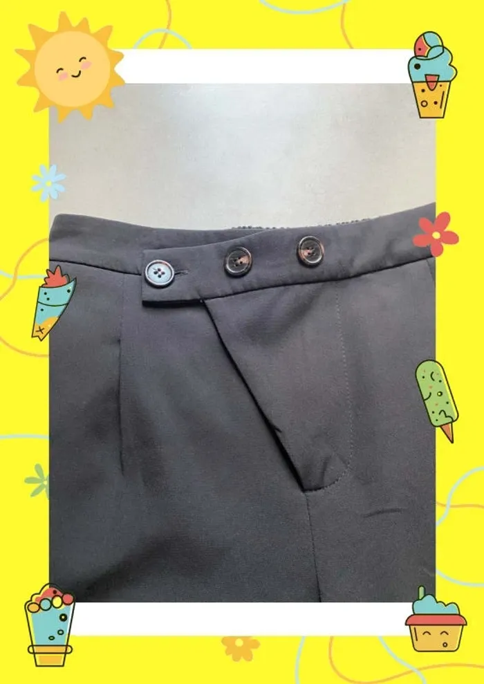 Pantalon classique JDY noir - photo numéro 2