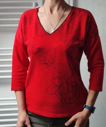 Joli pull ample mi saison S/M