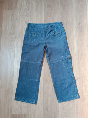 Pantacourt velours T36