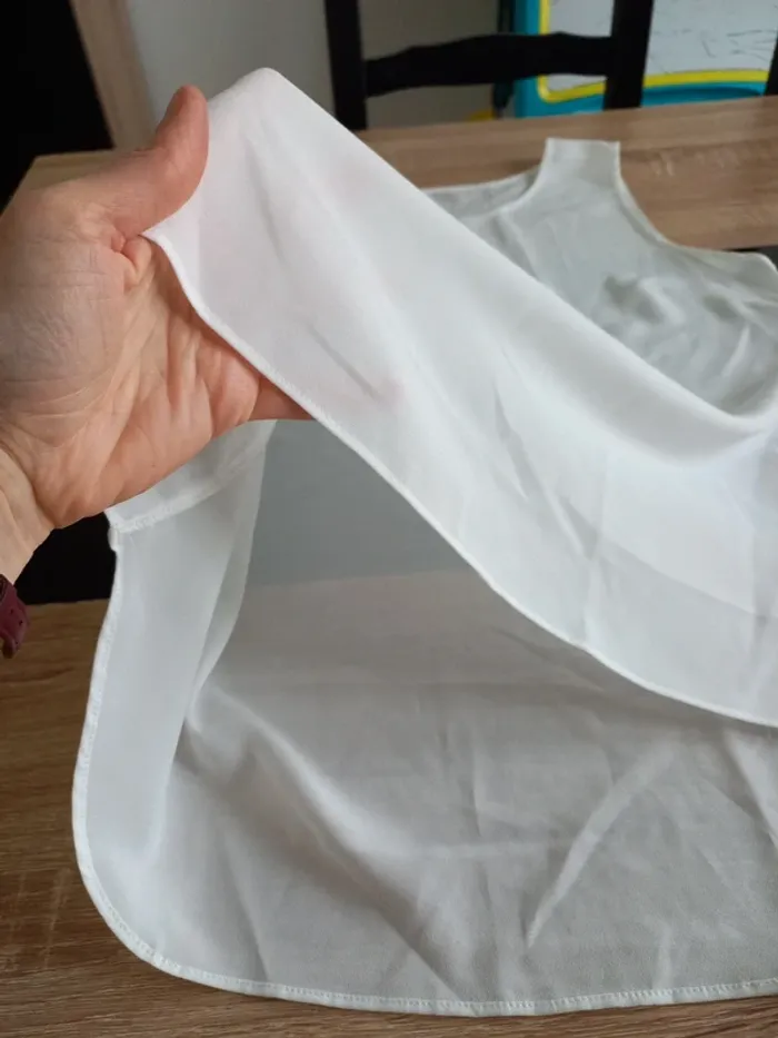 Débardeur blanc femme L - photo numéro 2