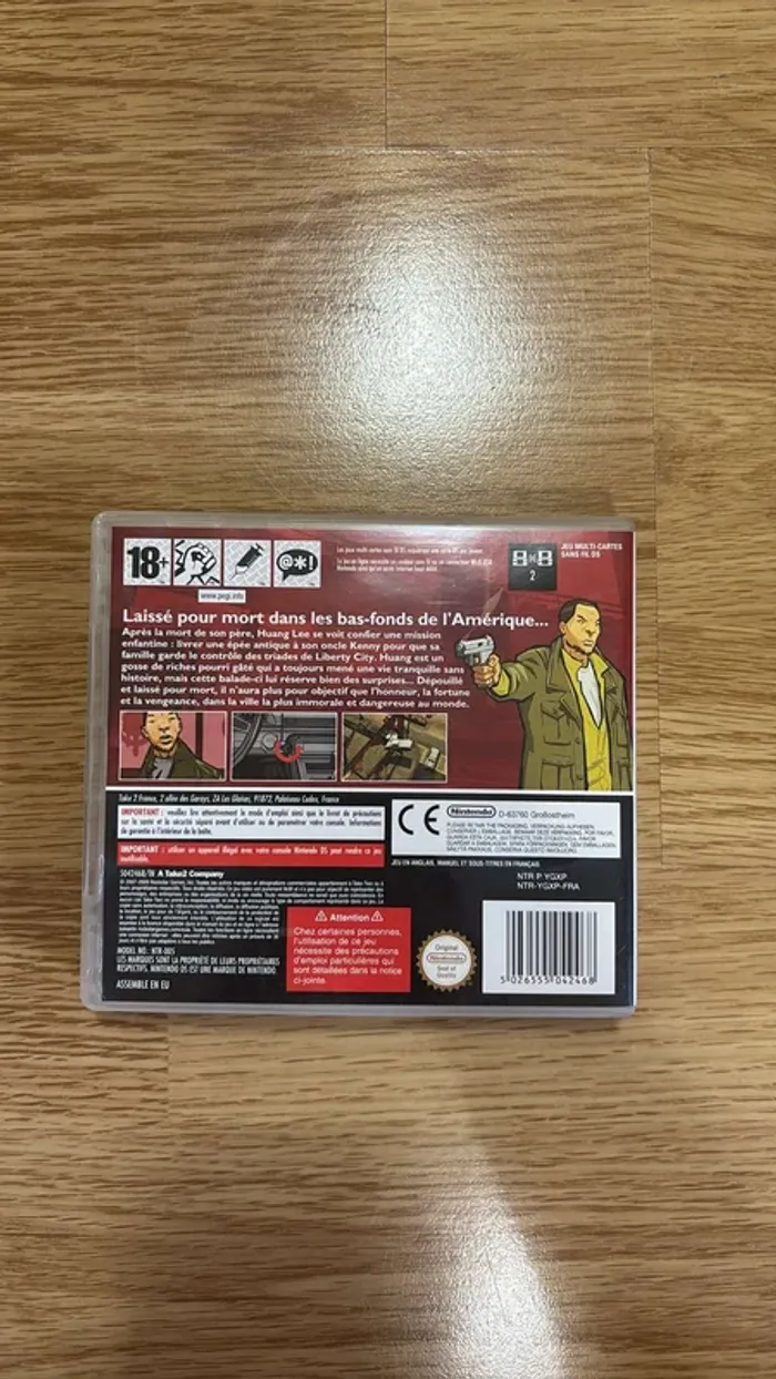Jeu Nintendo DS Grand Theft Auto Chinatown Wars - photo numéro 3