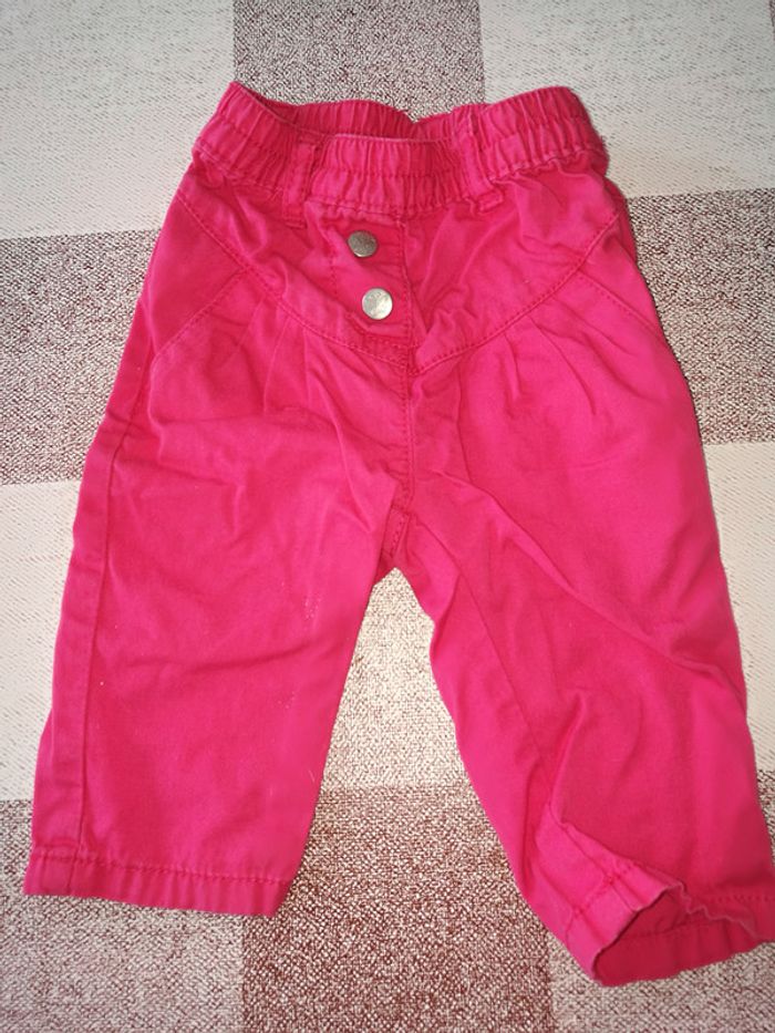 Pantalon Rose tissaia 6 mois