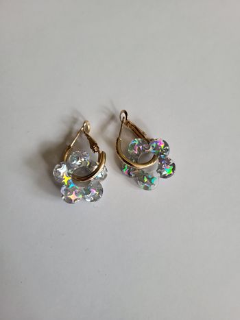 Boucles d'oreilles fleurs