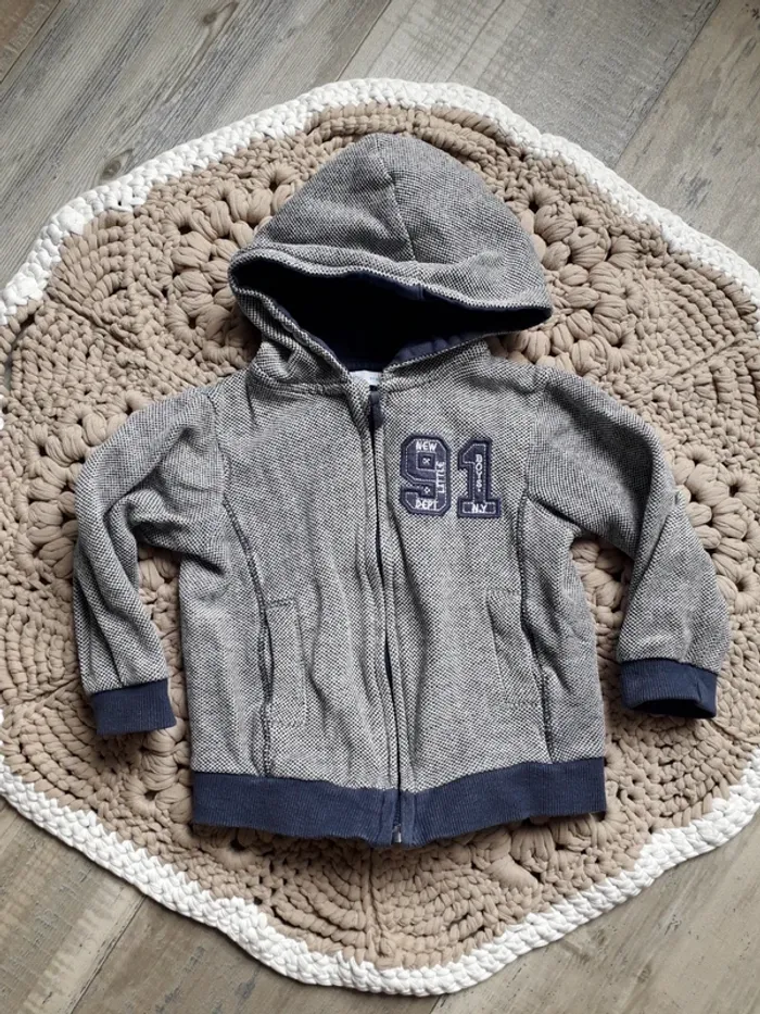 gilet zippé