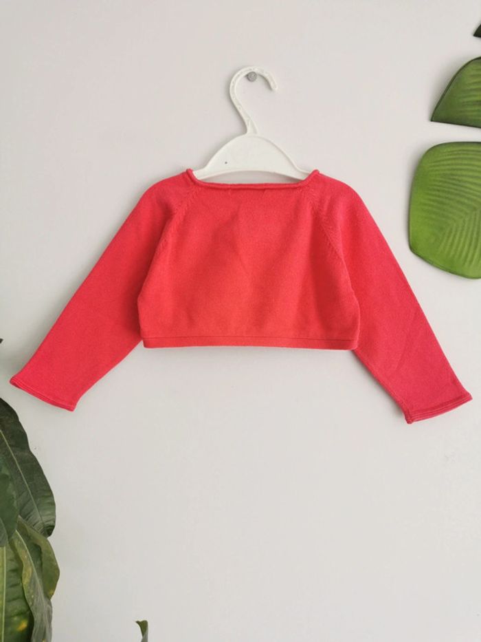 Gilet court, boléro rose Obaïbi 12 Mois - photo numéro 3