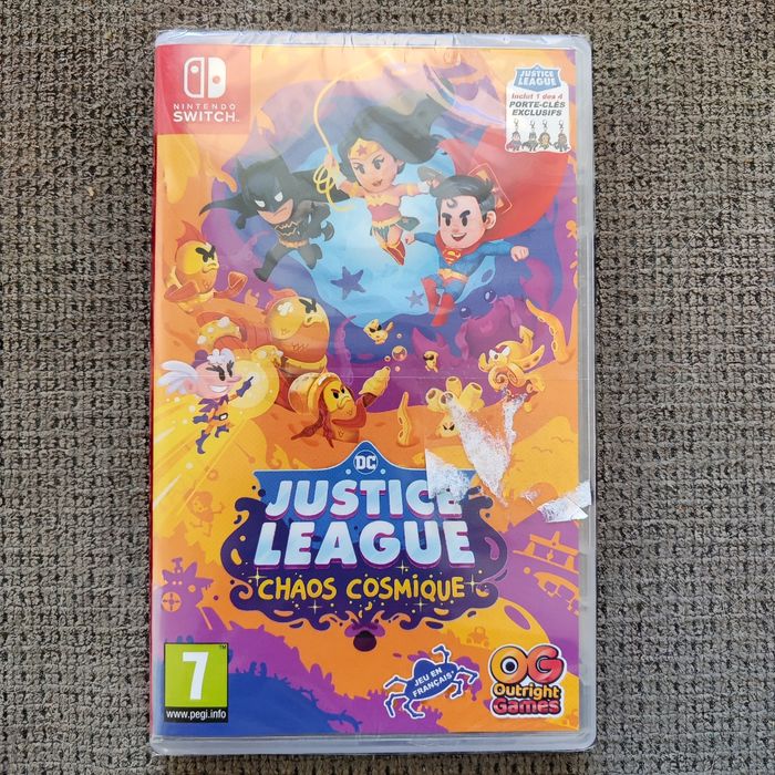 Jeu Switch DC justice League chaos cosmique neuf sous blister - photo numéro 1