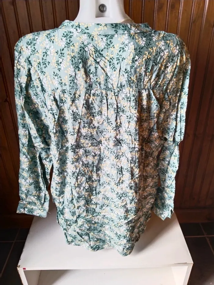 Jolie blouse tunique femme marque Melya Melody taille 46 48 - photo numéro 7