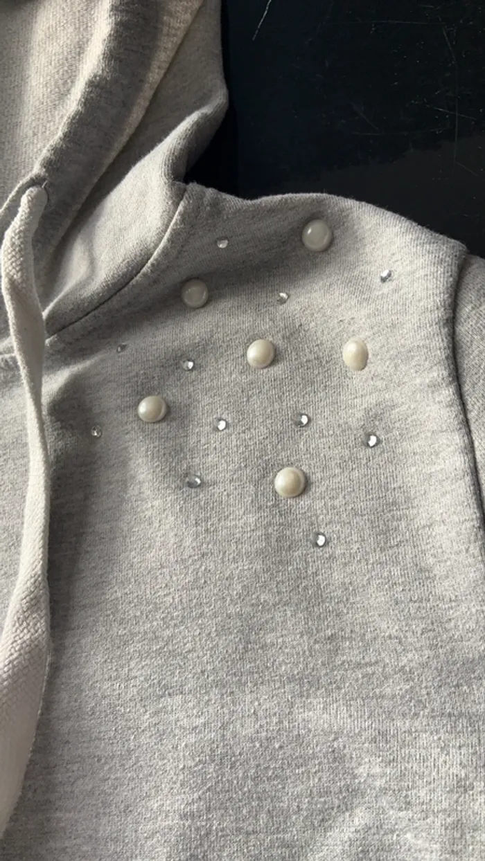 Pull gris - photo numéro 3