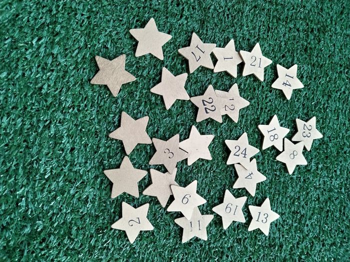 Lot 24 chiffres pour Calendrier de l'Avent Noël - photo numéro 3