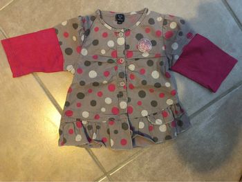 Haut manches longues fille 6 mois