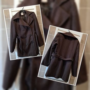 Caban/ Duffle coat Manteau chaud Etam marron