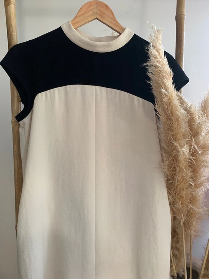 robe chic Paule Ka beige et noir taille Xl - photo numéro 2