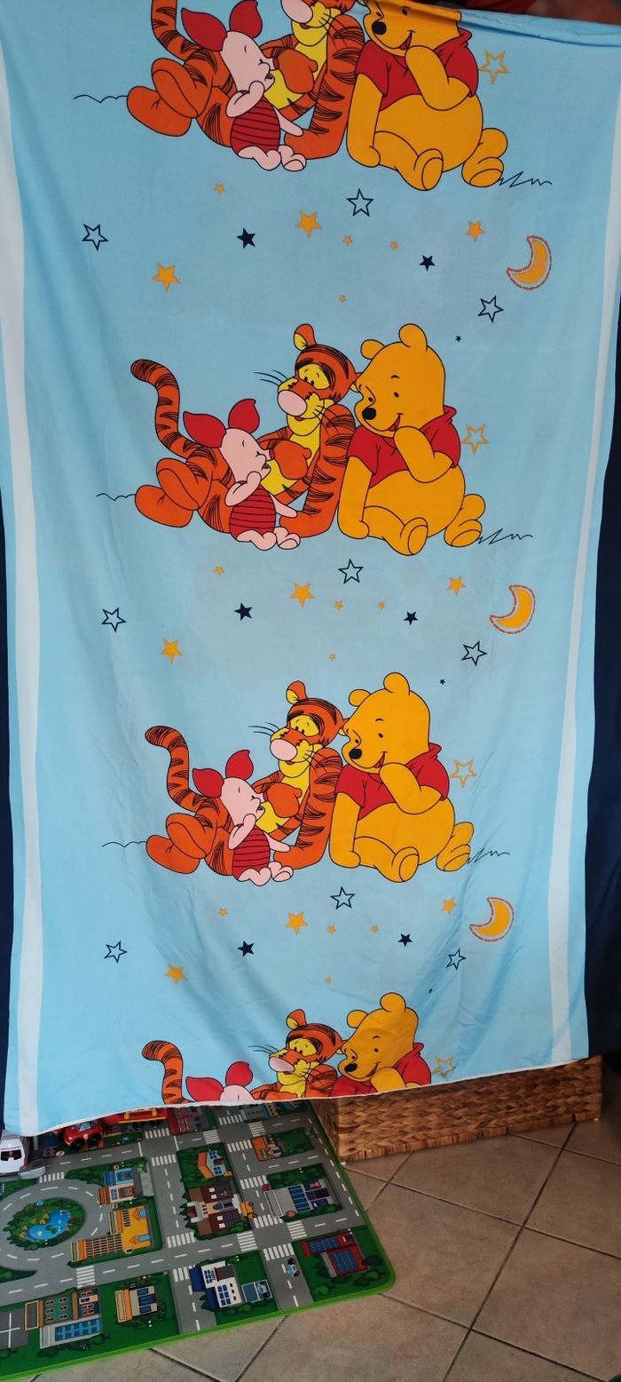 Housse de couette et taie d'oreiller Winnie l'ourson