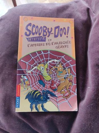 Livre - Scooby-Doo détective et l'affaire de l'araignée géante