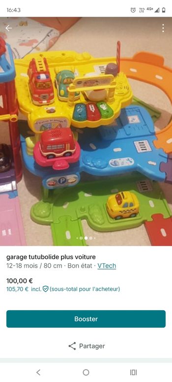 Garage tut tut bolide