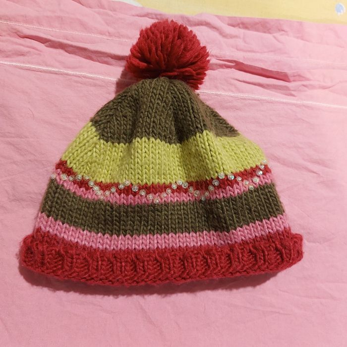 bonnet ponpon - photo numéro 2