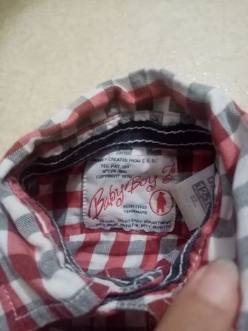 Chemise à manches longues  bébé garçon