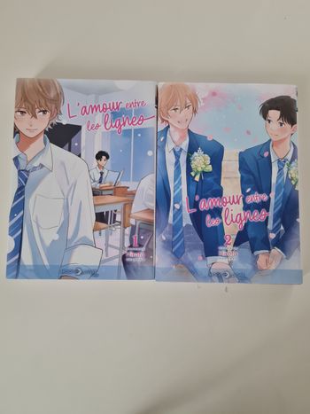 Mangas "l'amour entre les lignes" l'intégrale 