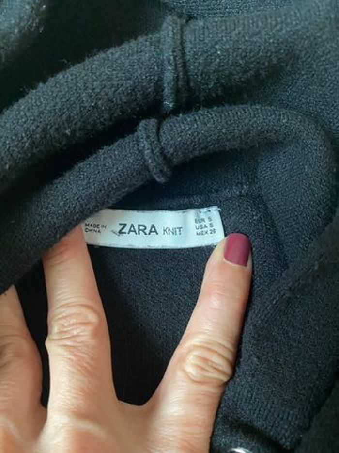 Pull capuche Zara - photo numéro 3