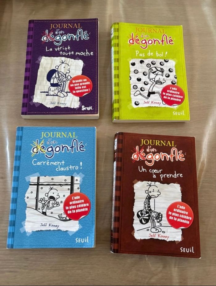 Lot de 18 tomes le journal d’un dégonflé et le carnet top secret - photo numéro 7