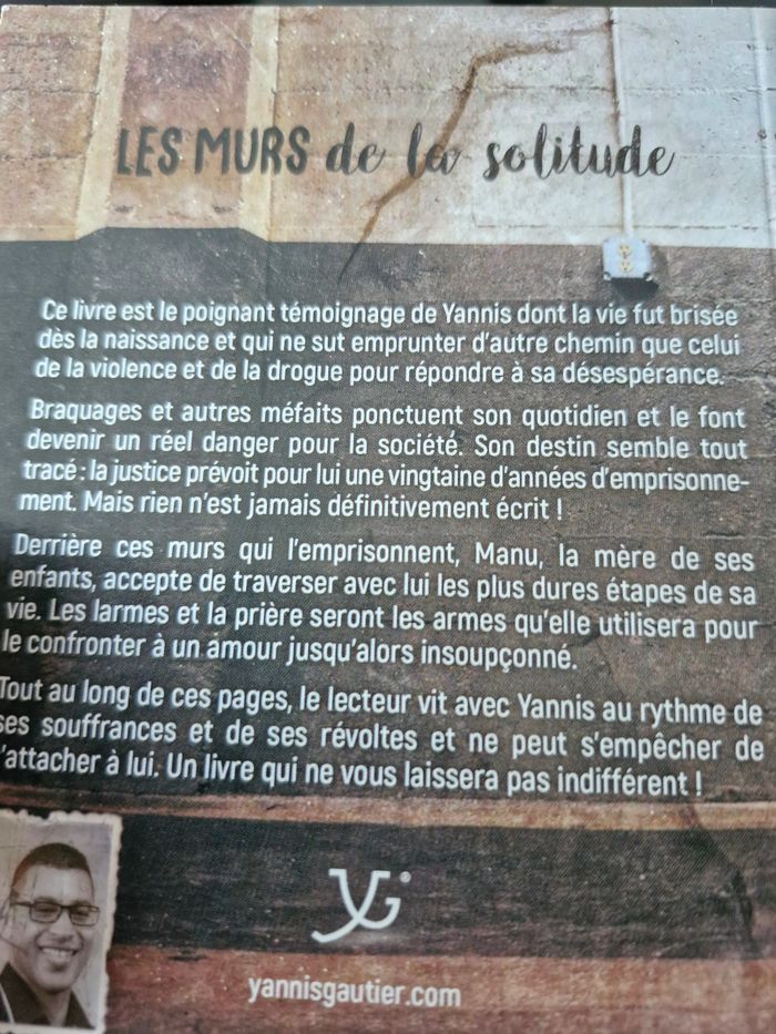 Les murs de la solitude de Yannis Gautier - photo numéro 7