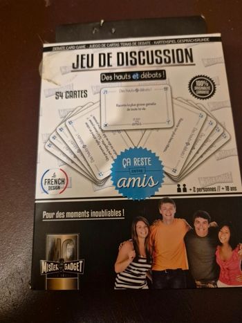 Jeu de cartes. Des hauts et débats