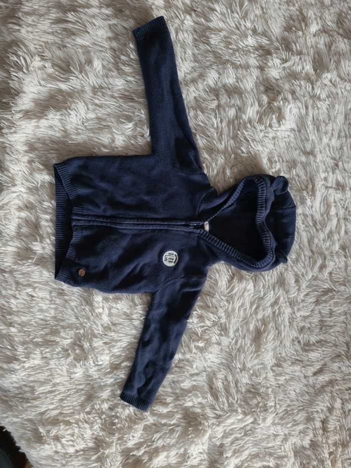 Gilet bleu marine - photo numéro 2