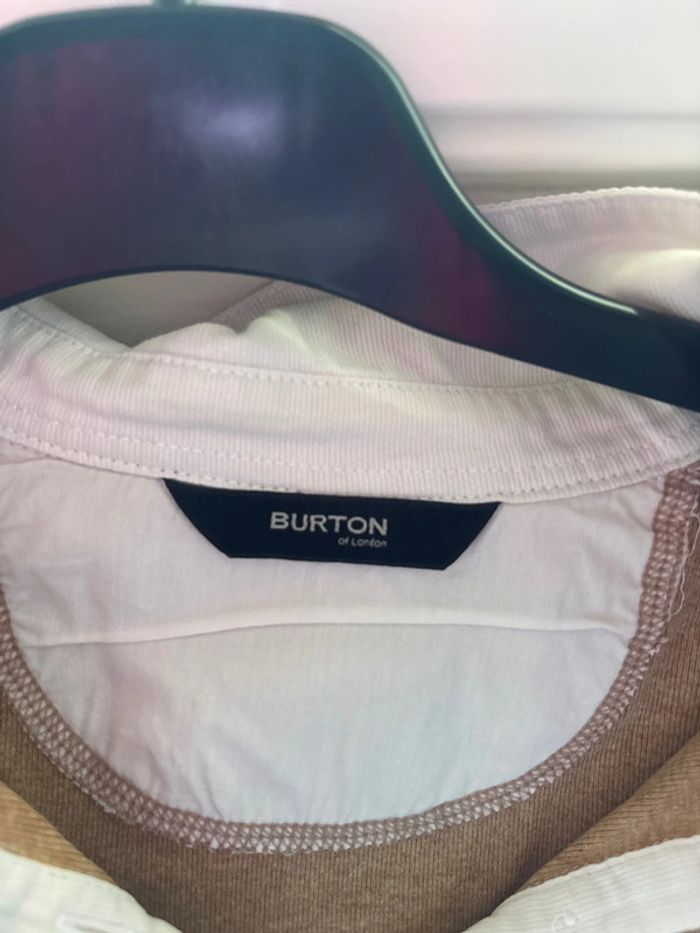 T-shirt beige chic Burton - photo numéro 3