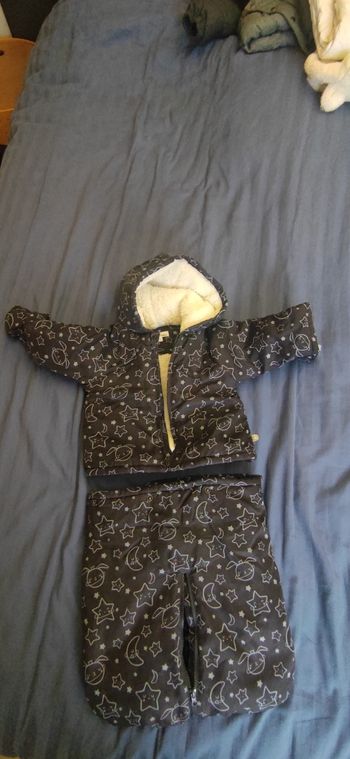 Ensemble nid d'ange poussette 6mois DPM