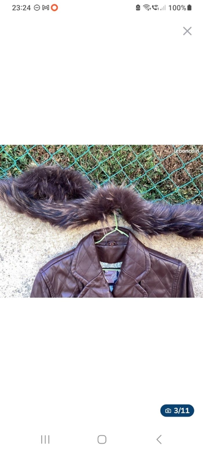 Veste véritable  cuir - photo numéro 2
