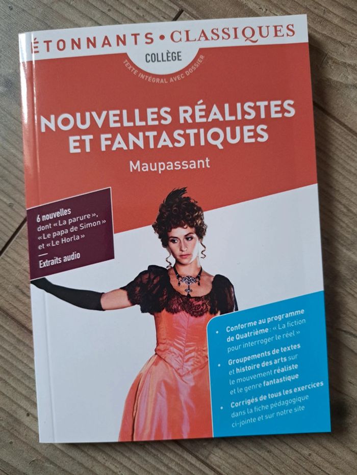 Nouvelles réalistes et fantastiques
Flammarion. Neuf.