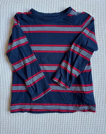 Teeshirt in extenso rayé 5 ans