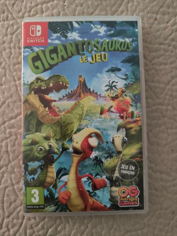 Gigantosaurus le jeu sur switch