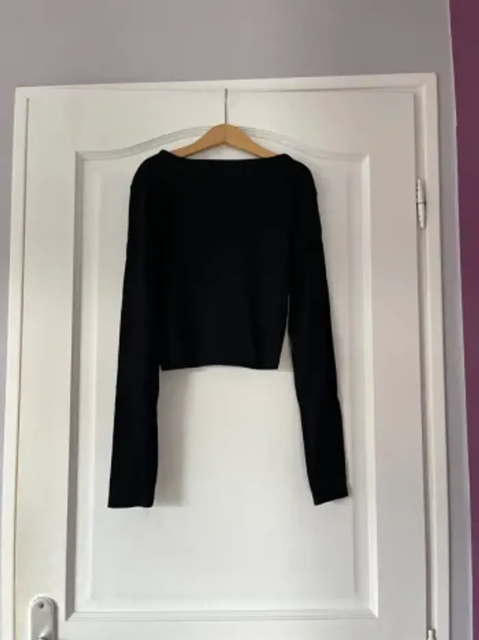 Top manches longues style cardigan – Kiabi – Taille S - photo numéro 3