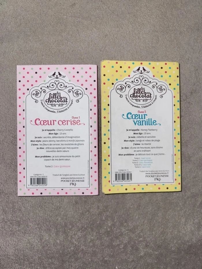 Livre Les filles au chocolat - photo numéro 2