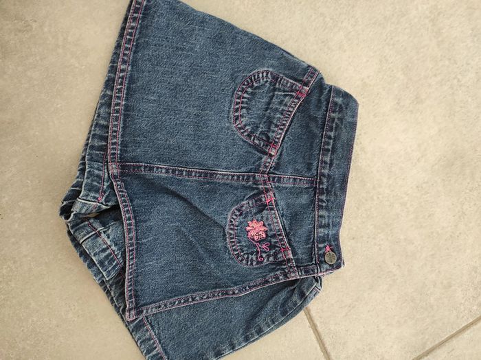Short avec jupette en jean taille 3 ans sergent major