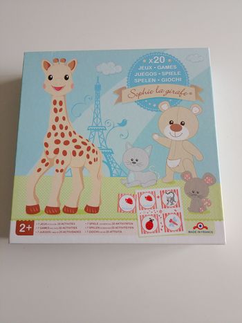 7 jeux et plus de 20 activités Sophie la girafe complet 